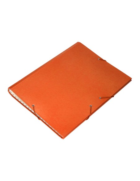CARPETA CLASIF.A C.FORRADO COAT SOLAPA I-NARANJA 12 DEPARTAMENTOS