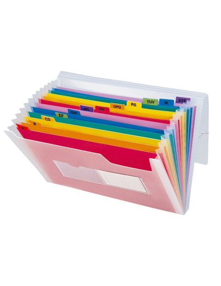 CARPETA BEAUT.CLASIF.FUELLE 42159 PP DIN A4 TTE 2 HUECOS TARJETAS SPE