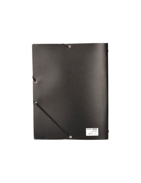 CARPETA CLASIFICADORA PP A4 NEGRA -PORTAFIRMAS -12 DEPARTAMENTOS