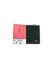 PORTAFIRMAS PARDO 0874 NEGRO 12 DEPARTAMENTOS 2