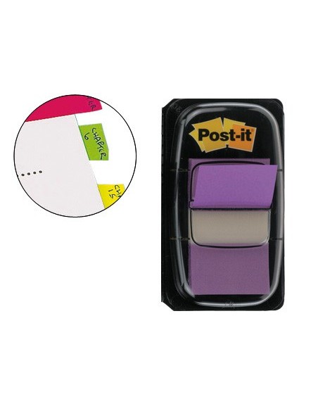 BANDERITAS SEP.680-8 VIOLETA DISP.50