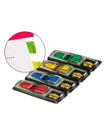 BANDERITAS SEP.FLECHASDISP.4 COL.CLASICOSPOST-IT INDEX 684ARR3 96 BAN