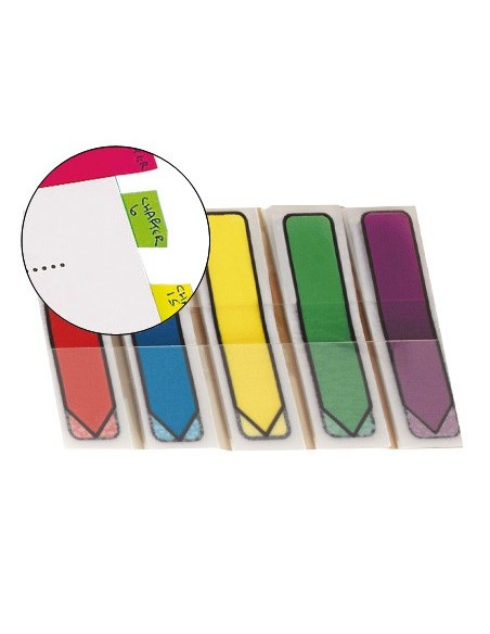 BANDERITAS SEP.FLECHASDISP.COL.BRILLANTESPOST-IT INDEX 684ARR1 100 BA