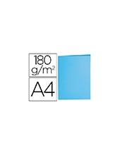 SUBCARPETA A4 180 GR. LIDERPAPEL AZUL PASTEL C/50 2