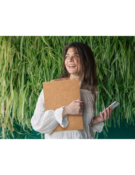 SUBCARPETA FL 240 GR. LIDERPAPEL KRAFT BICOLOR C/50