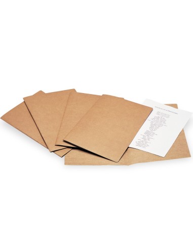 SUBCARPETA A4 170 GR. LIDERPAPEL KRAFT C/50