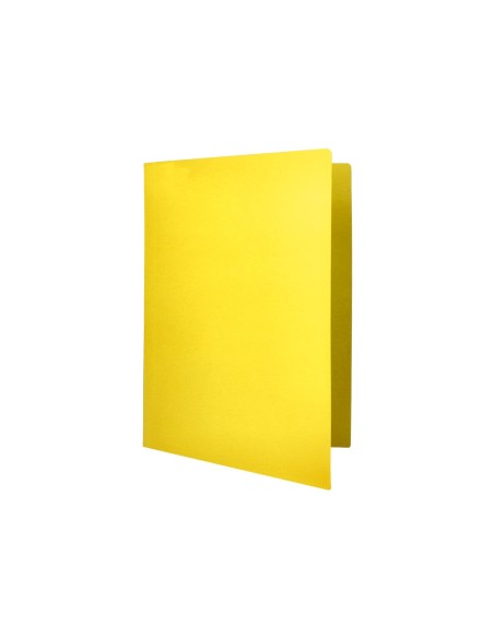 SUBCARPETA FL 180 GR. LIDERPAPEL AMARILLO INTENSO
