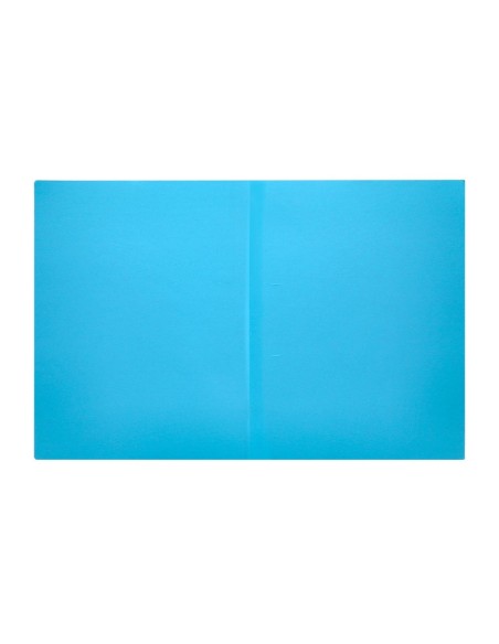 SUBCARPETA A4 185 GR. LIDERPAPEL CELESTE INTENSO C/50