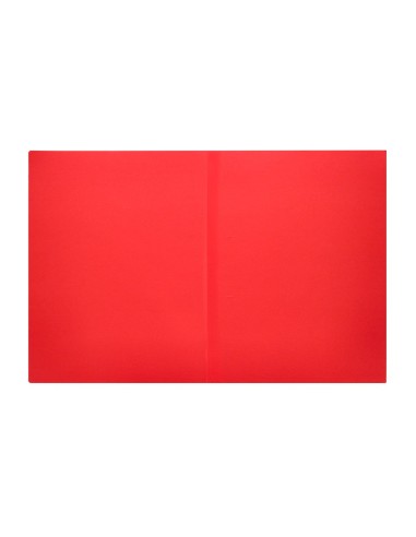 SUBCARPETA A4 180 GR. LIDERPAPEL ROJO INTENSO C/50