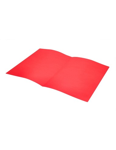 SUBCARPETA A4 180 GR. LIDERPAPEL ROJO INTENSO C/50