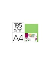 SUBCARPETA A4 180 GR. LIDERPAPEL VERDE INTENSO C/50 2