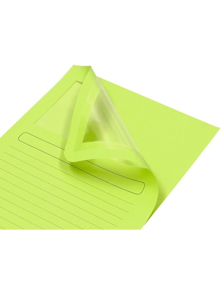SUBCARPETA C/VENTANA A4 120 GR. Q-CON. VERDE