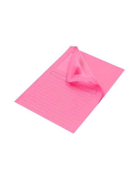 SUBCARPETA C/VENTANA A4 120 GR. Q-CON. COLORES SURTIDOS 25 UD.