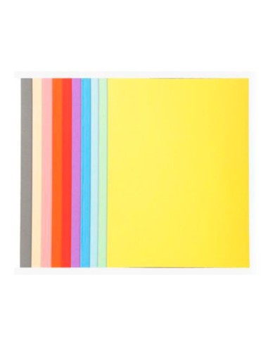 SUBCARPETA A4 180 GR. GIO CELESTE PASTEL C/50