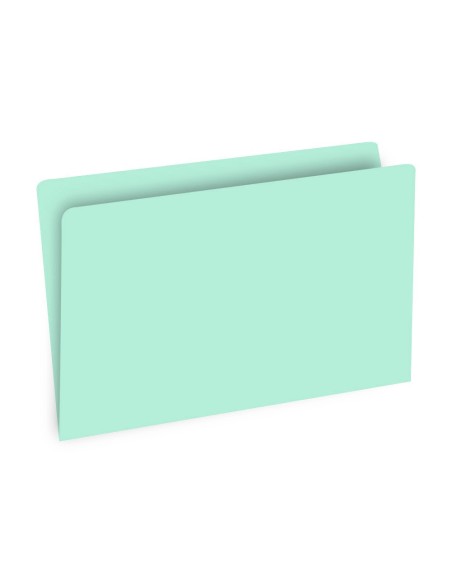 SUBCARPETA A4 180 GR. GIO VERDE PASTEL C/50