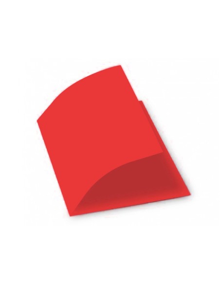 SUBCARPETA A4 180 GR. GIO ROJO PASTEL C/50