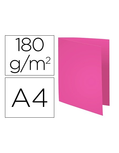 SUBCARPETA A4 170 GR. EXACOMPTA FUCSIA C/100