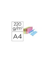 SUBCARPETA A4 210 GR. EXACOMPTA C/BOLSA COLORES SURTIDOS 2