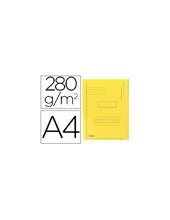 SUBCARPETA RECICLADA A4 280GR. EXACOMPTA 2 SOLAPAS AM. 2