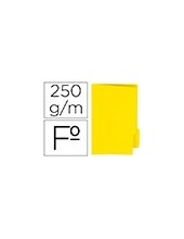 SUBCARPETA FL 250 GR. GIO C/PESTAÑA DERECHA AMARILLO C/50 2
