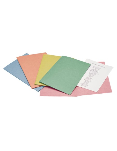 SUBCARPETA FL 180 GR. LIDERPAPEL COLORES SURTIDOS PASTEL 25 UD.