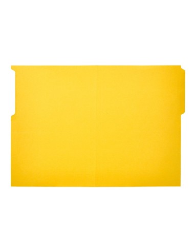 SUBCARPETA CARTULINA  FL. PESTAÑA SUPERIOR 240G/M2 AM.