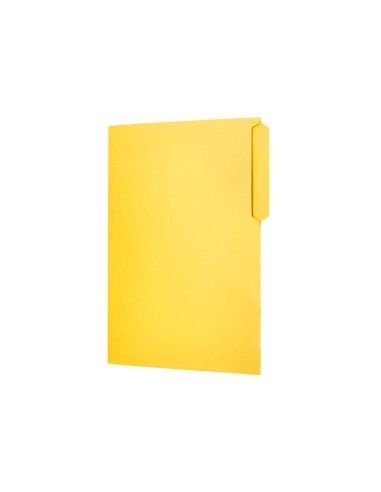 SUBCARPETA CARTULINA  FL. PESTAÑA SUPERIOR 240G/M2 AM.