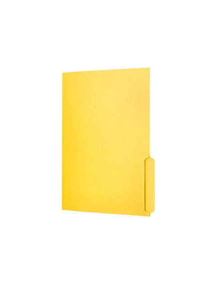 SUBCARPETA CARTULINA  FL. PESTAÑA INFERIOR 240G/M2 AM.