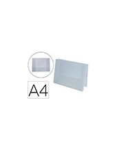 CARPETA  PORTADOCUMENTOS PP. DINA4 TPTE.TRANSLUCIDO LOMO 50MM 2