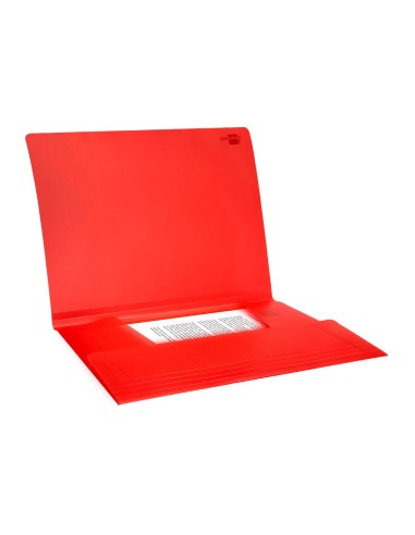 CARPETA GOMAS LIDERPAPEL A4 PP 3 SOLAPAS RJ. TPTE.