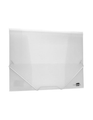CARPETA GOMAS LIDERPAPEL A4 PP 3 SOLAPAS TPTE.