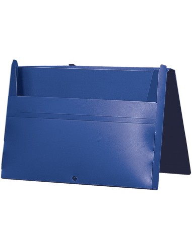 CARPETA BEAUT.PORTADOC.BROCHE 34862 PP DIN A4 AZUL C/ASA