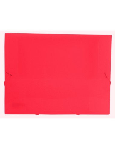 CARPETA PORTADOC. LIDERPAPEL A4 PP LOMO 25MM RJ.TPTE. C/GOMAS