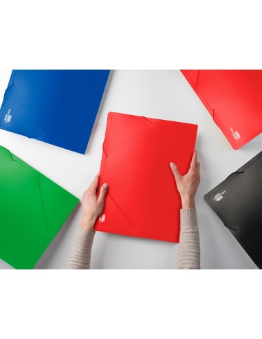 CARPETA BEAUT.PORTADOC.36900 PP DIN A4 ROJA LOMO 50 MM