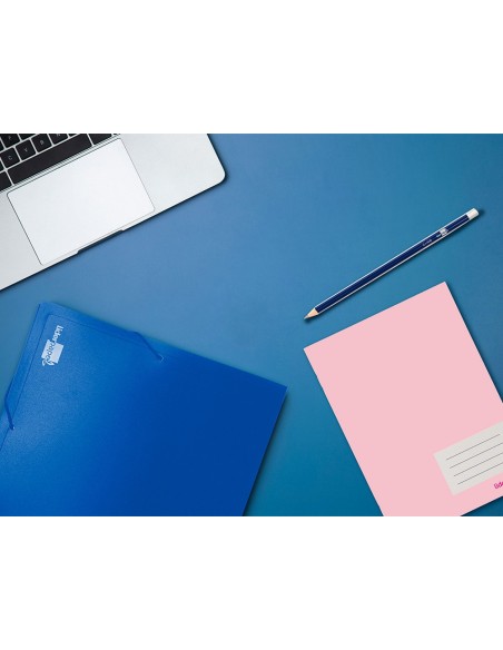 CARPETA BEAUT.PORTADOC.36902 PP DIN A4 AZUL LOMO 50 MM
