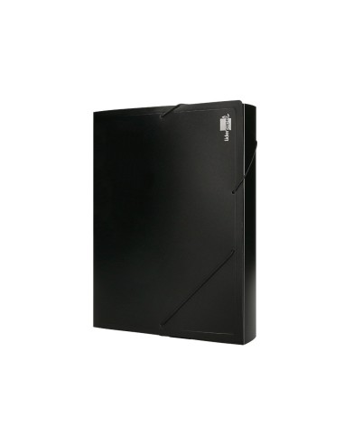 CARPETA BEAUT.PORTADOC.36905 PP DIN A4 NEGRA LOMO 50 MM