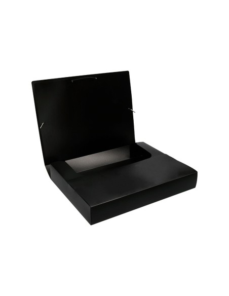 CARPETA BEAUT.PORTADOC.36905 PP DIN A4 NEGRA LOMO 50 MM