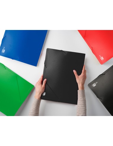 CARPETA BEAUT.PORTADOC.36905 PP DIN A4 NEGRA LOMO 50 MM