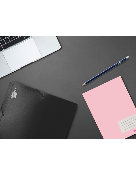 CARPETA BEAUT.PORTADOC.36905 PP DIN A4 NEGRA LOMO 50 MM