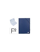 CARPETA GOMAS LIDERPAPEL FL PVC AZ. 2