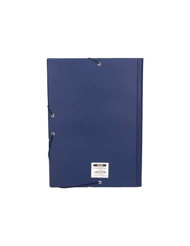 CARPETA GOMAS LIDERPAPEL FL PVC AZ.