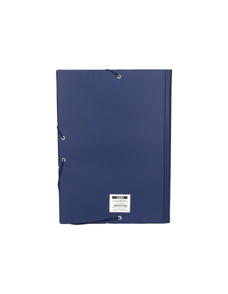 CARPETA GOMAS LIDERPAPEL FL PVC AZ.