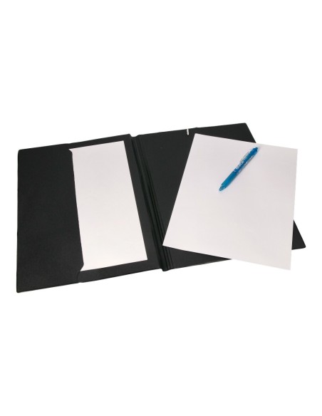 CARPETA GOMAS LIDERPAPEL FL PVC AZ.