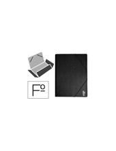 CARPETA GOMAS LIDERPAPEL FL PVC 3 SOLAPAS NG. 2
