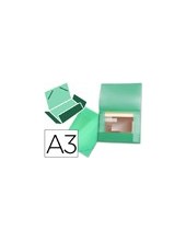 CARPETA BEAUT.PORTADOC.44803 SOL.PP DIN A3 VER SERIE FROSTY LOMO FLEX 2