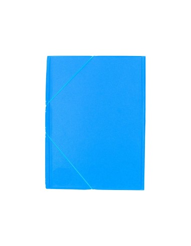 CARPETA GOMAS LIDERPAPEL FL PVC 3 SOLAPAS CEL.