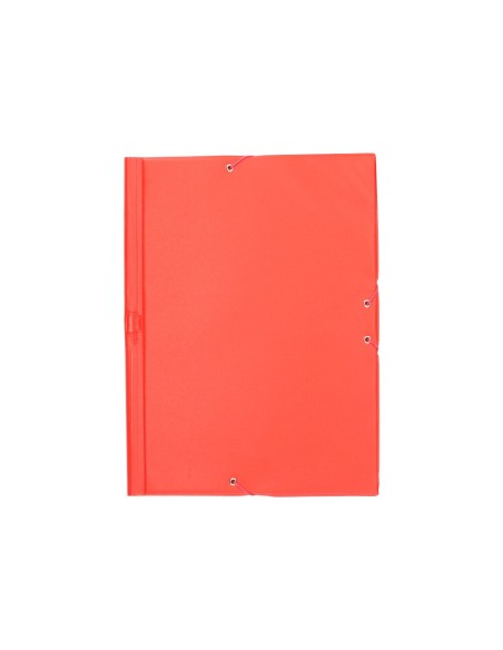 CARPETA GOMAS LIDERPAPEL FL PVC 3 SOLAPAS RJ.