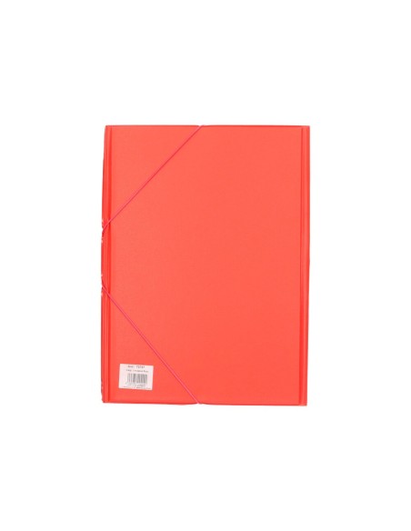 CARPETA GOMAS LIDERPAPEL FL PVC 3 SOLAPAS RJ.