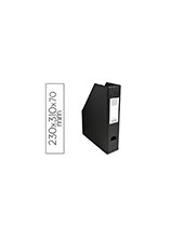 REVISTERO EXACOMPTA PVC LOMO 70MM COLOR NEGRO 230X310X70 MM 2