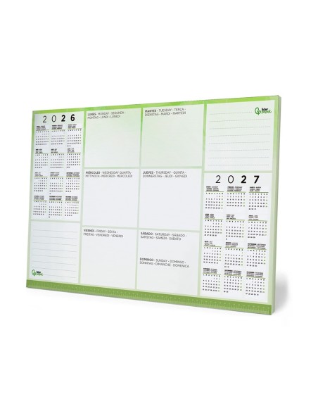 PLANNING SOBREM.SEMANAL 40X60 CM 80 GR 60 H.2013-2014